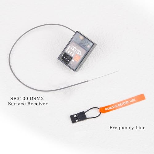 Comidox 1PCS SR3100 DSM2 Surface Receiver 2.4GHz 3 Channel Modulation for DX3R DX4C DX5C Transmitter for 1/18 Scale Chassis RC Car - Image 3