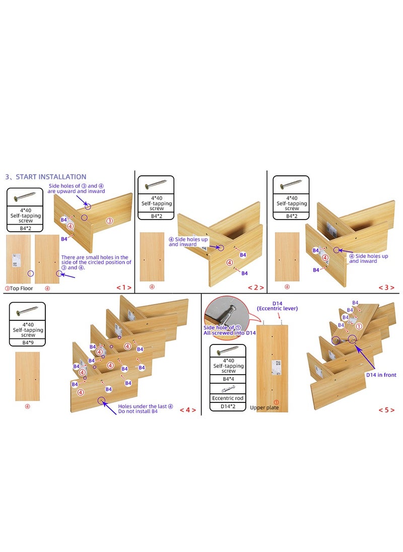 DubaiGallery - Tree Bookshelf, 8 Shelf Wood Bookcase with Drawer, Modern Book Storage, Free Standing Tree Bookcase, Tall Narrow Corner Shelving for Home Office, Living Room, Bedroom - Image 1