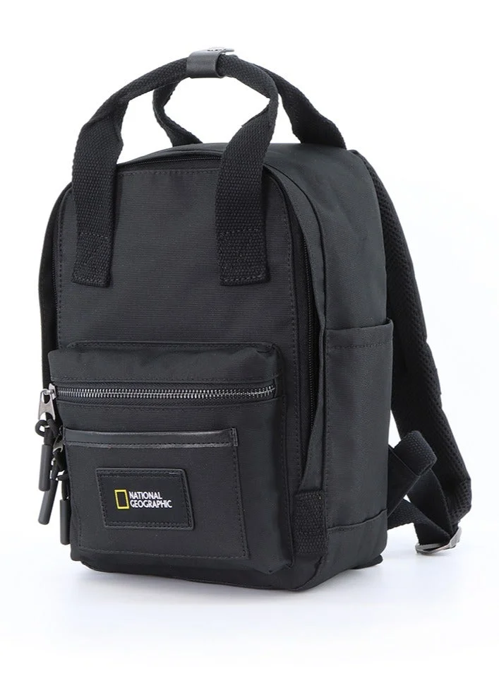 National Geographic Black National Geographic LEGEND Small Backpack Black For Men And Women, Durable Water Resistant Padded Laptop Casual Daypack, Bag For School College Office Leisure Outdoor Travel  | Best Price UAE