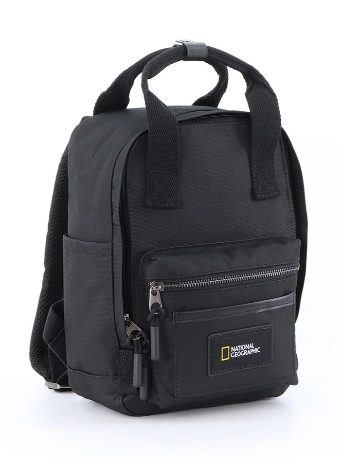 National Geographic Black National Geographic LEGEND Small Backpack Black For Men And Women, Durable Water Resistant Padded Laptop Casual Daypack, Bag For School College Office Leisure Outdoor Travel  | Best Price UAE