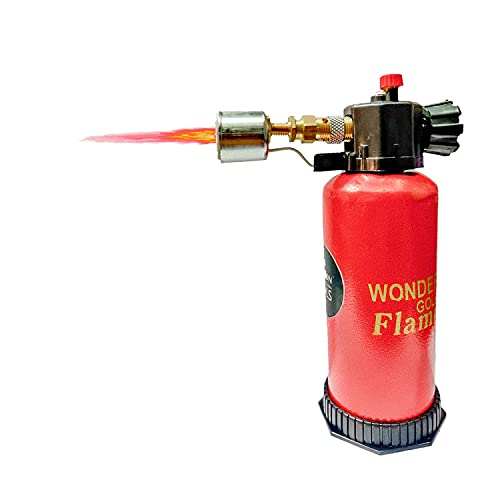 SUN SHINE Wonder Portable Gas Torch Gun with Ignition Switch, Used as, Burner, Lighter, Flamethrower, Soldering Torch Tool(refillable, Without Gas) - Image 2