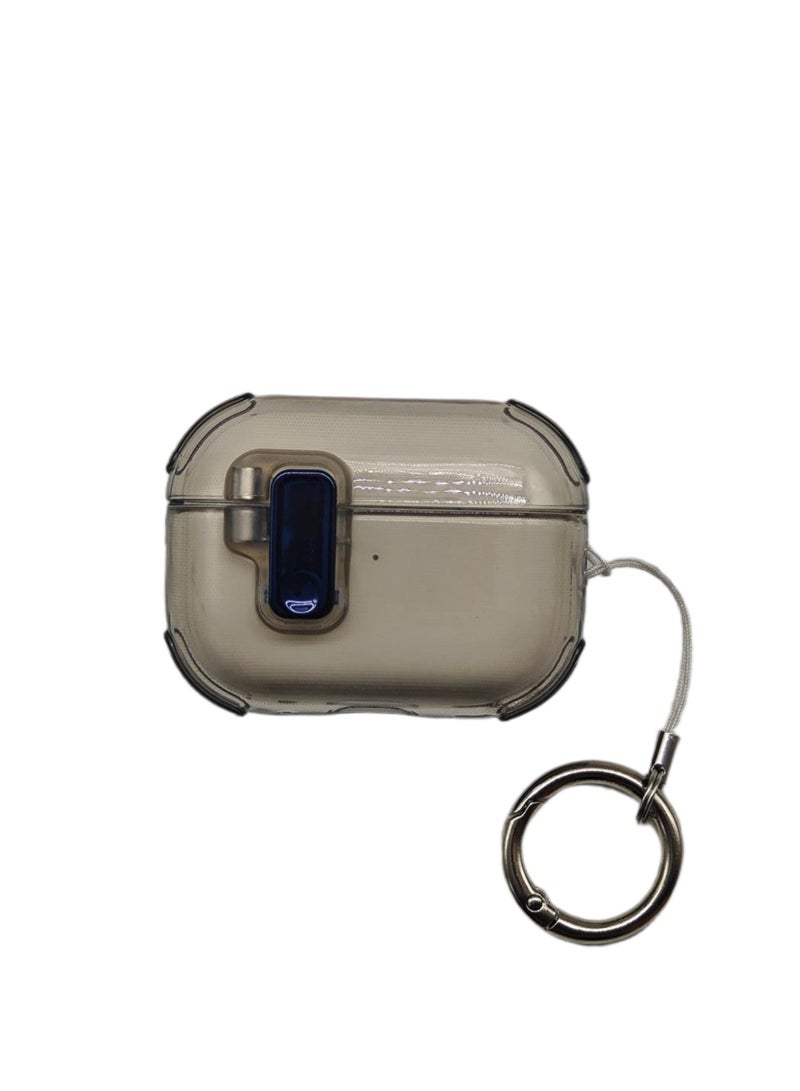 AirPods Pro 2 2022/AirPods Pro 2019 Case with Lock, Drop-proof and Shockproof Protective Case Cover with Keychain for Apple AirPods Pro 2/Airpods Pro  - Image 3
