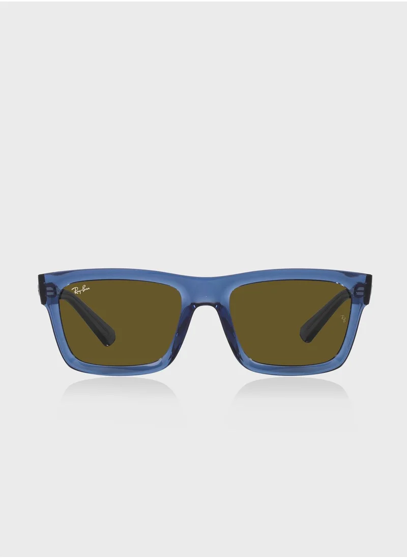 Ray-Ban 0Rb4396 Warren Rectangle Sunglasses