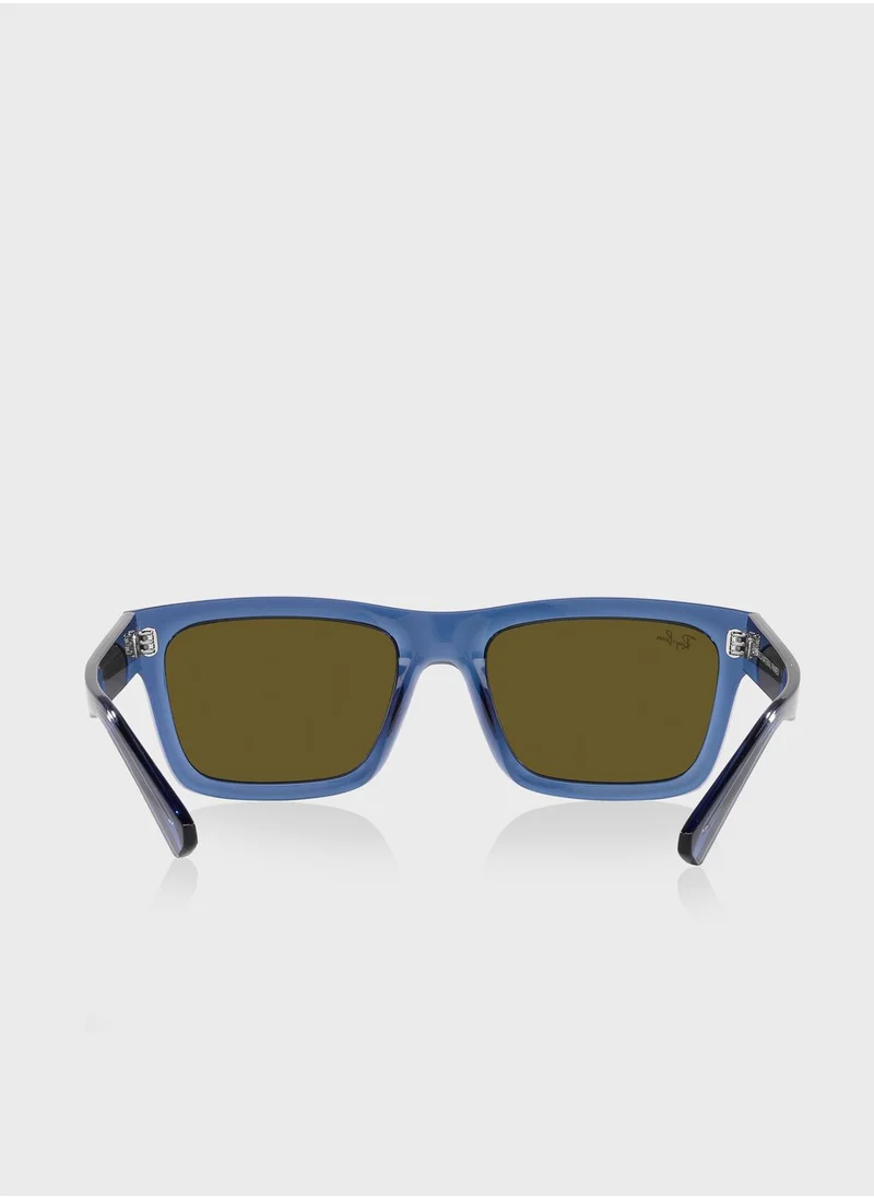 Ray-Ban 0Rb4396 Warren Rectangle Sunglasses