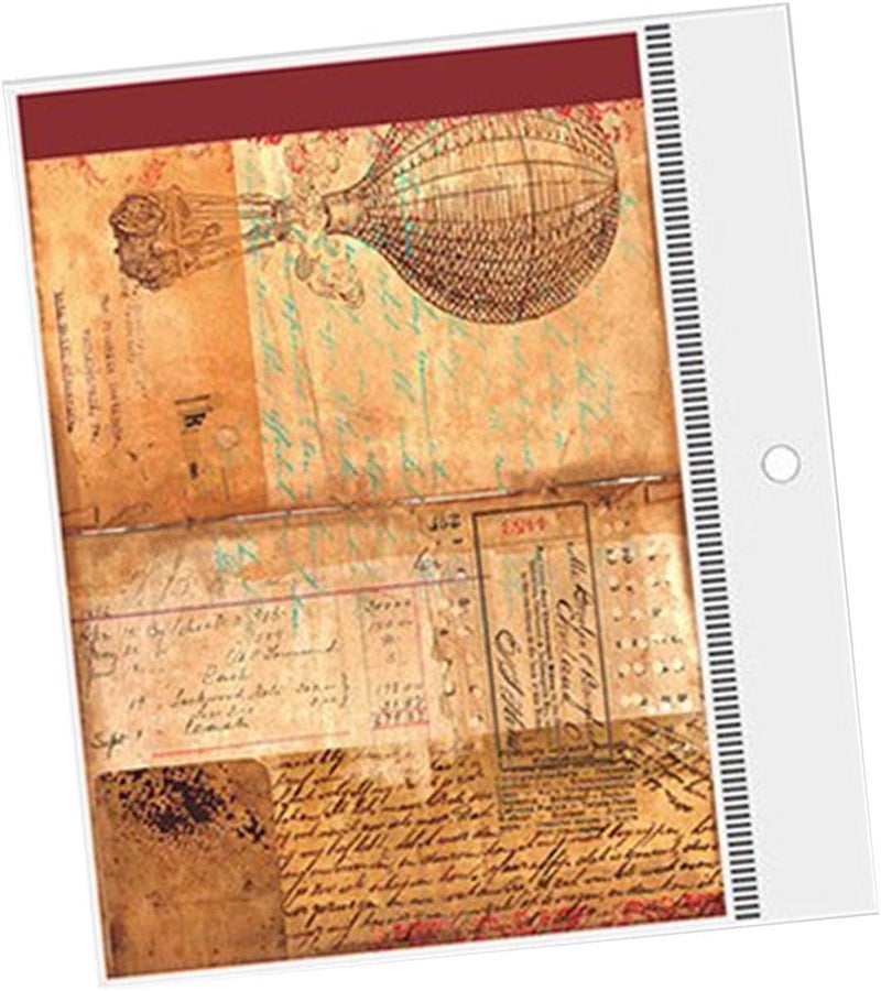 40 Sheets Vintage Scrapbooking Paper Decorative Paper Retro Design for DIY Crafts - Image 2