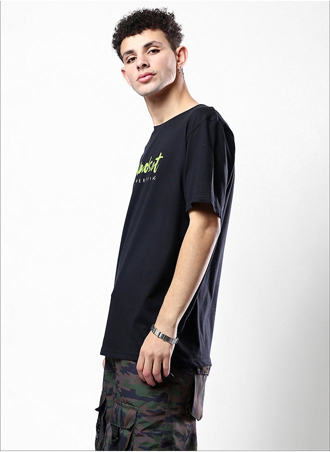 RAVIN Printed "Mindset" Black Short Sleeves Tee  - Image 2