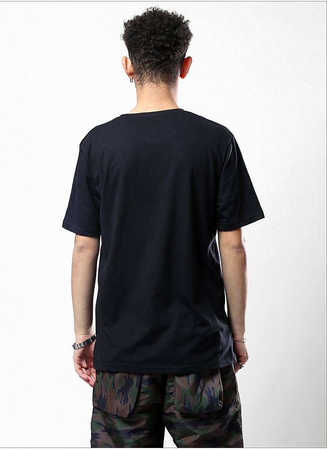 RAVIN Printed "Mindset" Black Short Sleeves Tee  - Image 3
