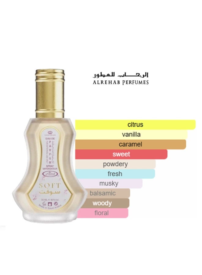 Alrehab Soft Eau De Perfume 35ml - Image 2