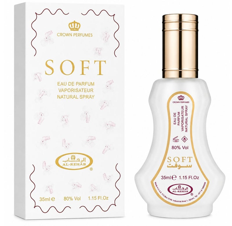 Alrehab Soft Eau De Perfume 35ml - Image 1