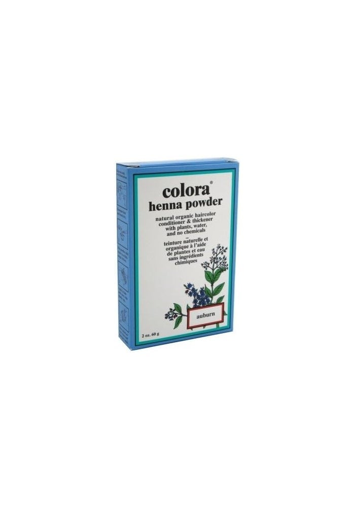 Colora Henna Colora Organic Henna Powder for Hair Coloring - Auburn Shade, 2 Ounces