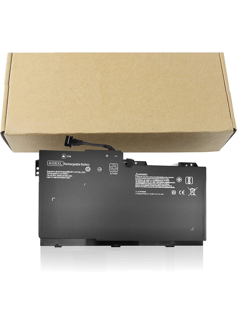 Zexen AI06XL A106XL AIO6XL Battery Fit Compatible for HP ZBook 17 G3 Series X9T88UT T7V64ET 808397-421 808451-001 808451-002 HSTNN-C86C HSTNN-LB6X AI06096XL - Image 2