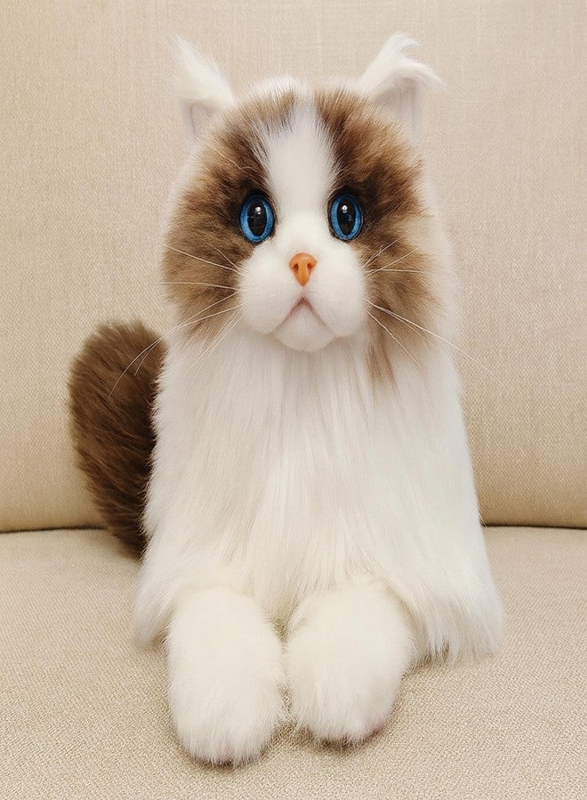 Assistex Therapy Cat Plush for Seniors with Dementia - Realistic Stuffed Animal Companion for Alzheimer’s, Memory Loss, Elderly Comfort - Soft, Calming, Lifelike Cat Toy - Image 1