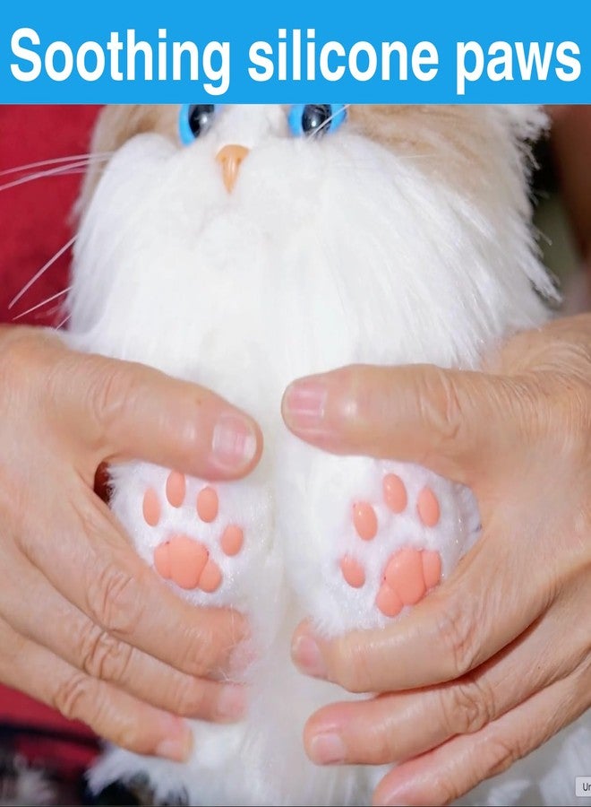 Assistex Therapy Cat Plush for Seniors with Dementia - Realistic Stuffed Animal Companion for Alzheimer’s, Memory Loss, Elderly Comfort - Soft, Calming, Lifelike Cat Toy - Image 4