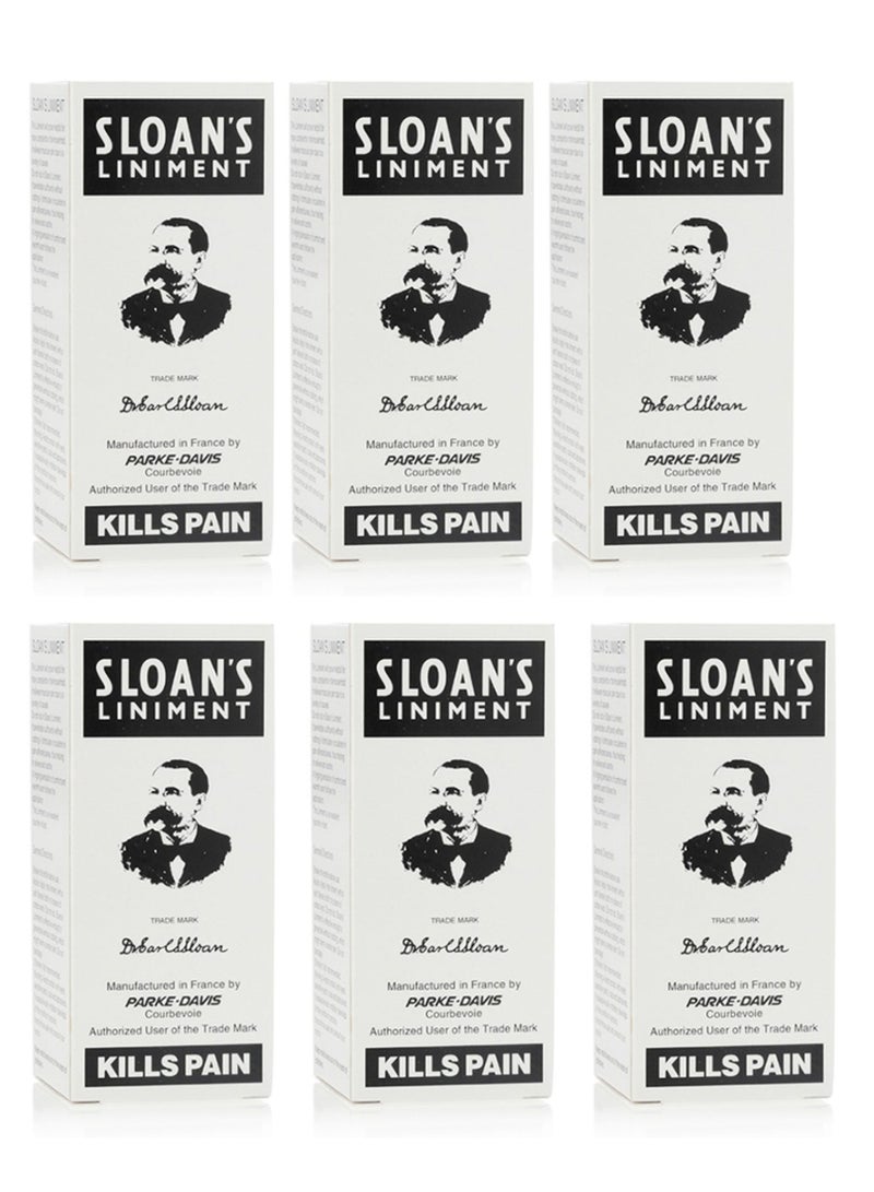 Sloan's Liniment Pain Killer Liniment Oil for Instant Relief 70ml (Pack of 6) - Image 1
