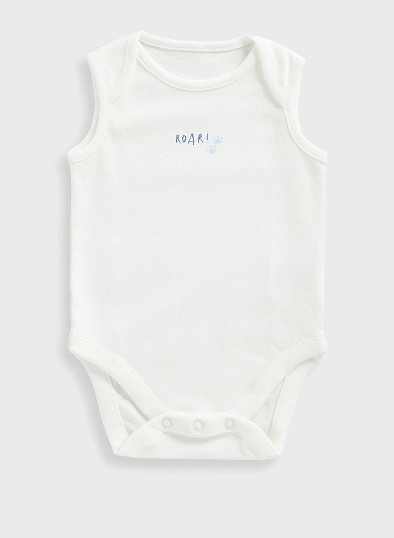 mothercare Kids 5 Pack Bodysuits  - Image 3
