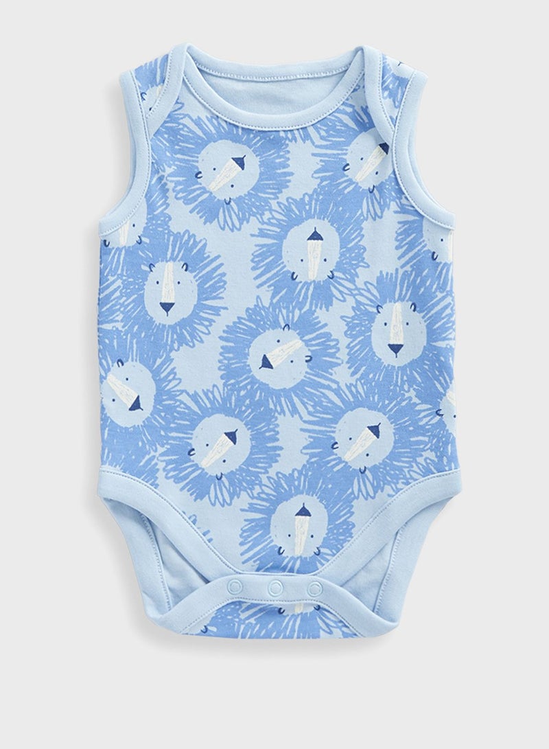 mothercare Kids 5 Pack Bodysuits  - Image 4