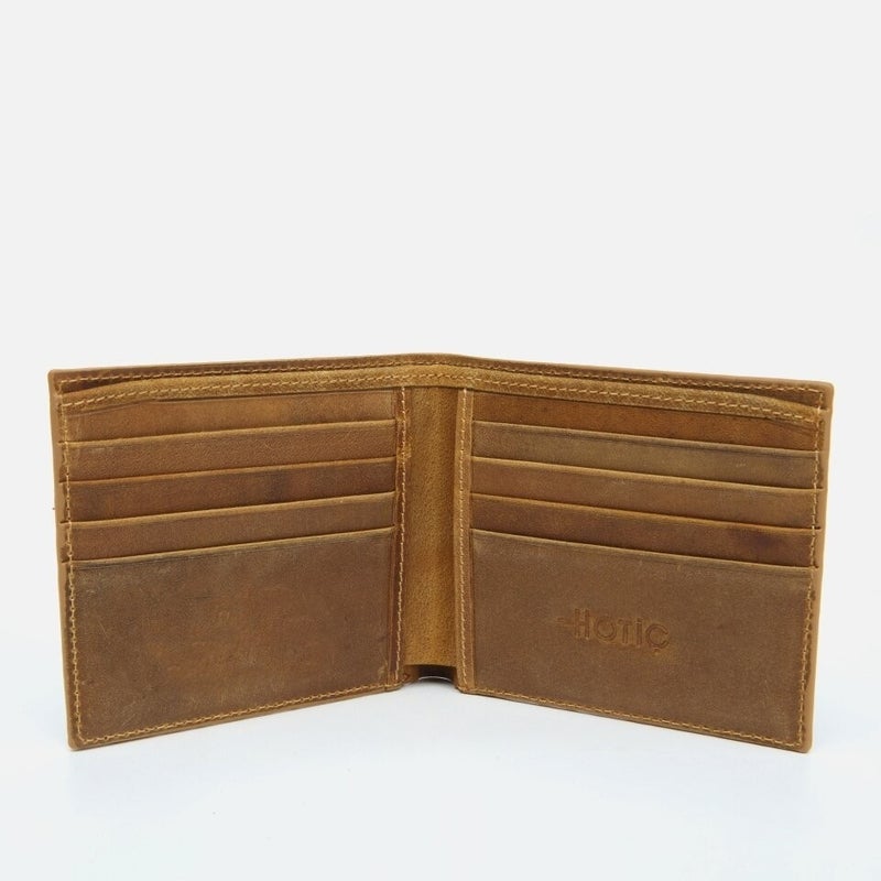06CUH261310A430 Genuine Leather Tobacco Men's Wallet