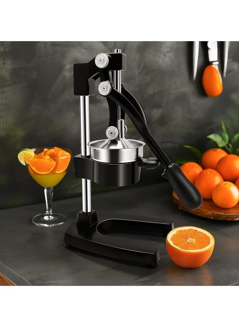 Generic - Manual juicer,Manual Fruit Press Juicer,Commercial Citrus Juicer,Professional Manual Lemon Squeezer for Lemon, Pomegranate,Orange Juice | Heavy Duty Hand Press Fruit Juicer and Lime Squeezer Stand - Image 1