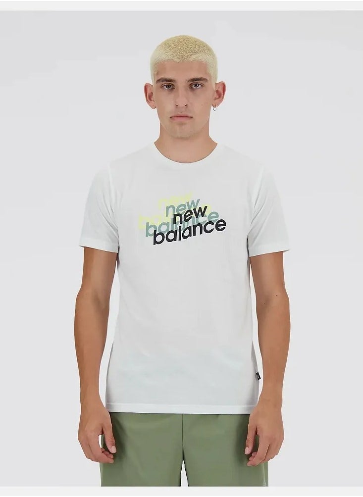 New Balance Heathertech Graphic T-Shirt  - Image 1