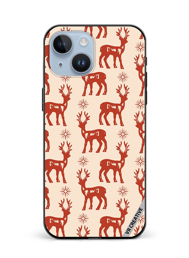 VR CREATIVE Protective Case Cover For Apple iPhone 15 Mix Pattern Design Multicolour - Image 1