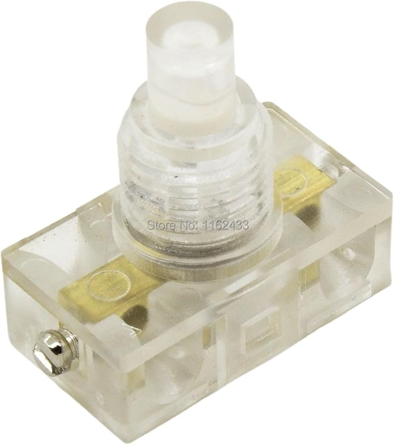 FMS01 مفتاح صغير لإعادة الضبط الذاتي زر ضغط 315 لـ FFS01 قدم أبيض - Image 2