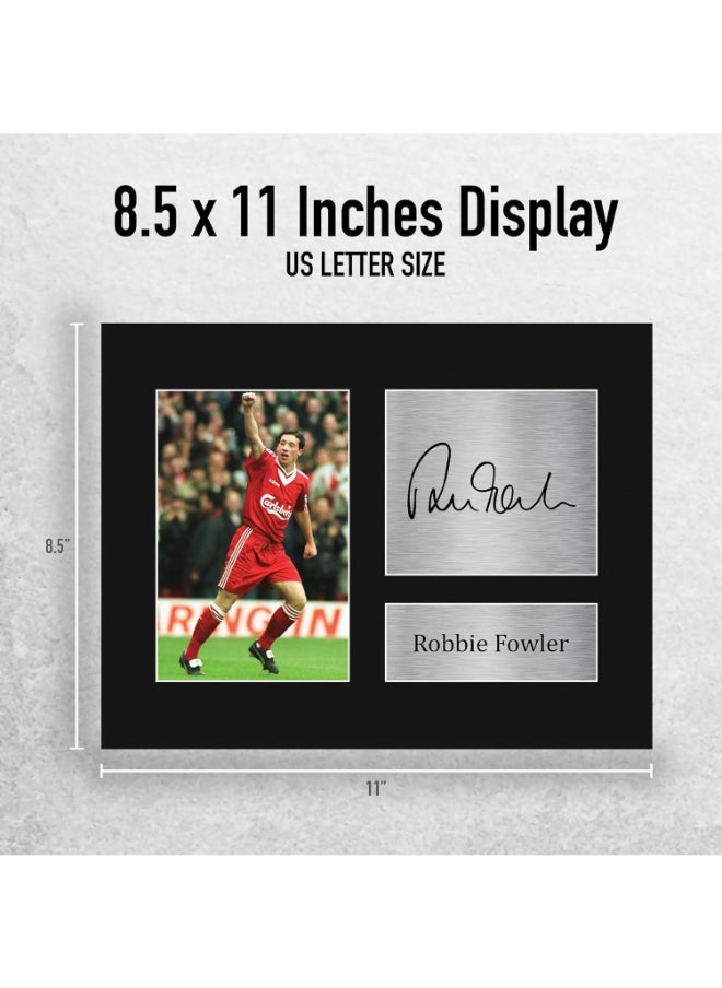 HWC Trading HWC Trading Robbie Fowler Gifts Signed Printed Autograph Liverpool Photo Display  - Image 2