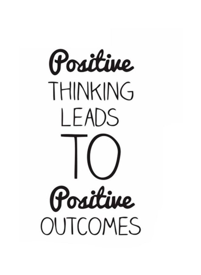 NIBEMINENT Quoted Decorative Wall Sticker Black 90x50cm - Image 1