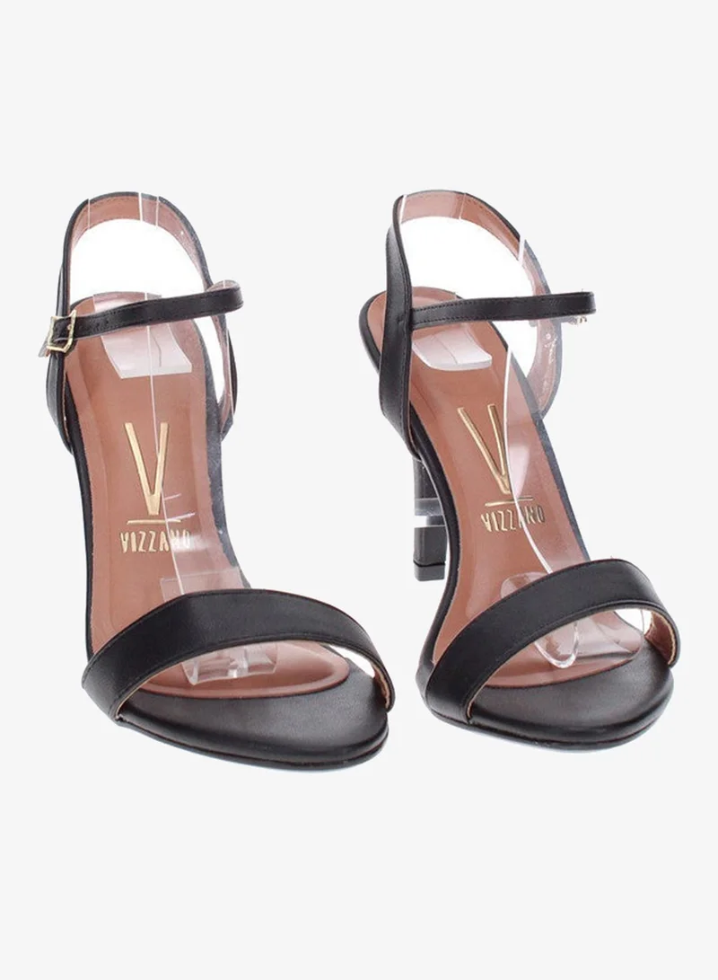 Vizzano Black High Heels Sandals with Back Strap – Elegant sling Back Heels for Girls & Ladies for Women | Best Price UAE