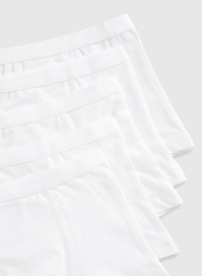 mothercare سروال داخلي أبيض - عبوة من 5 قطع - Image 2