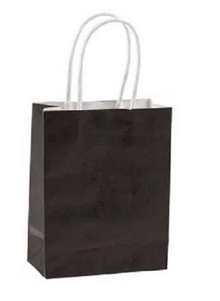 Generic 25 Pcs Black Gift Paper Bag / 23*18*8 cm  - Image 1