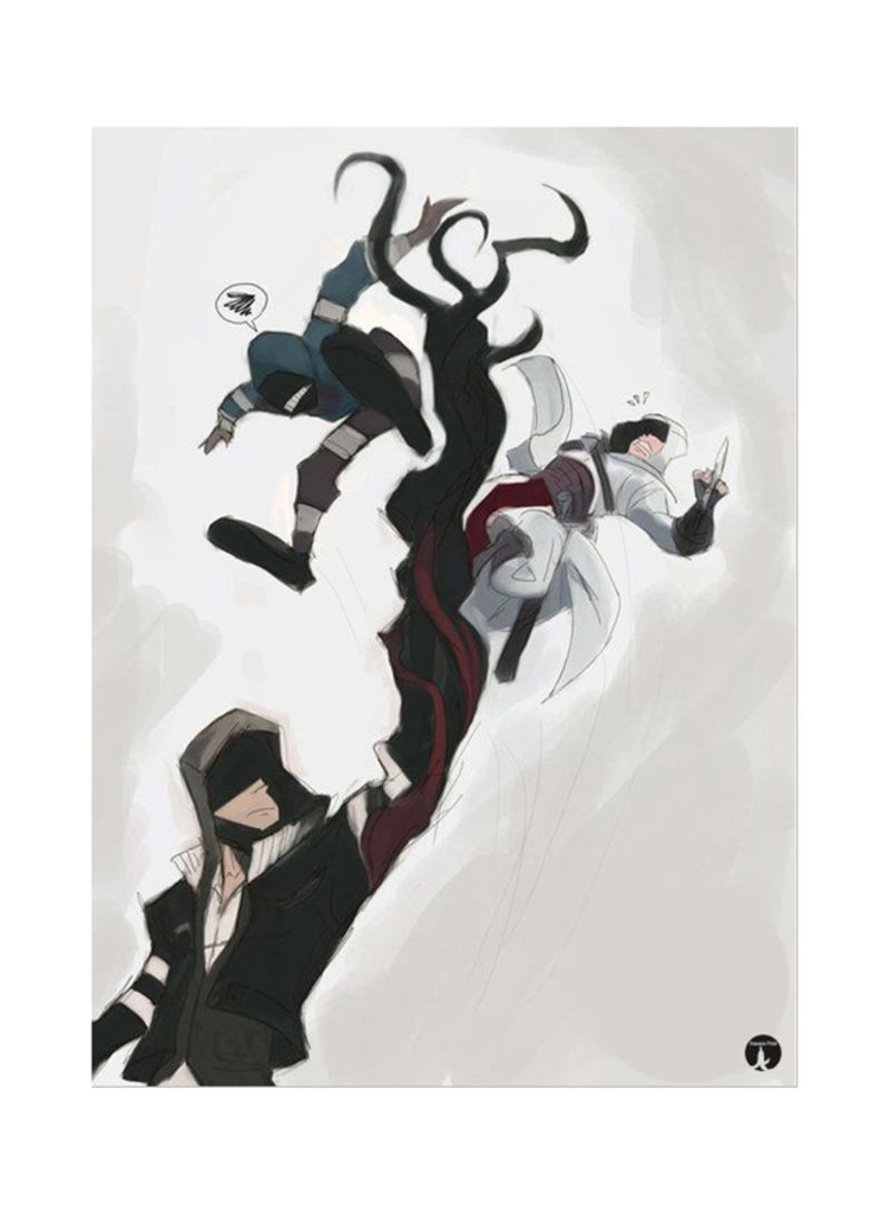 RKN The Video Game Assassin's Creed Mouse Pad Grey/Black