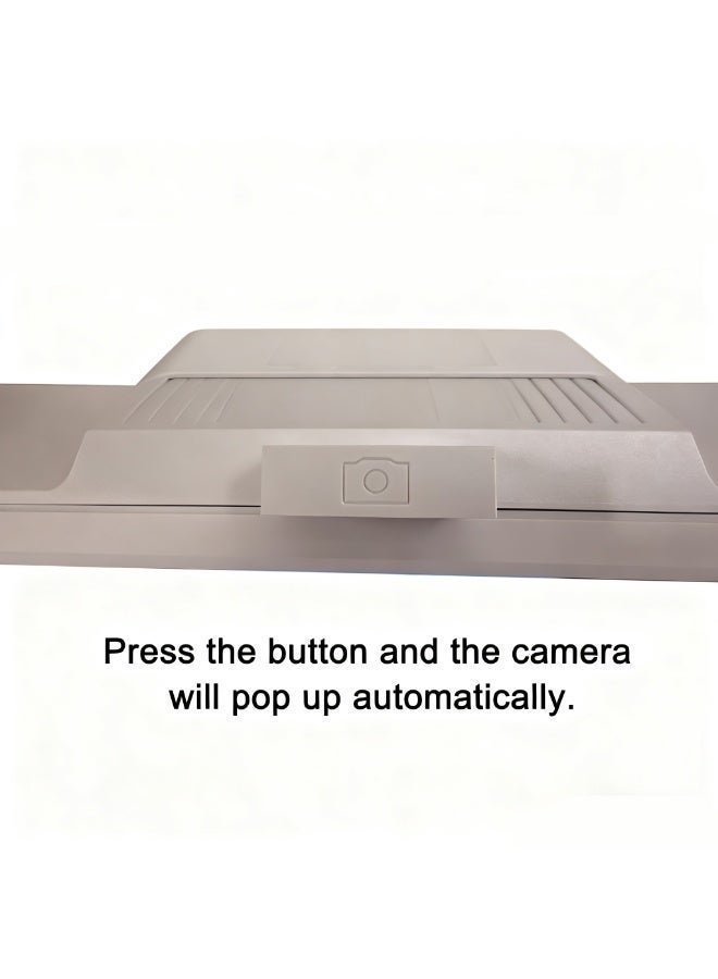 All-in-One Desktop Computer With Full HD (1920x1080) Display, Intel Core i5-3380M Processor/8GB RAM DDR3/256GB SSD/ 5MP Camera/RGB Backlight/ With Wired Keyboard & Mouse arabic white - Image 4