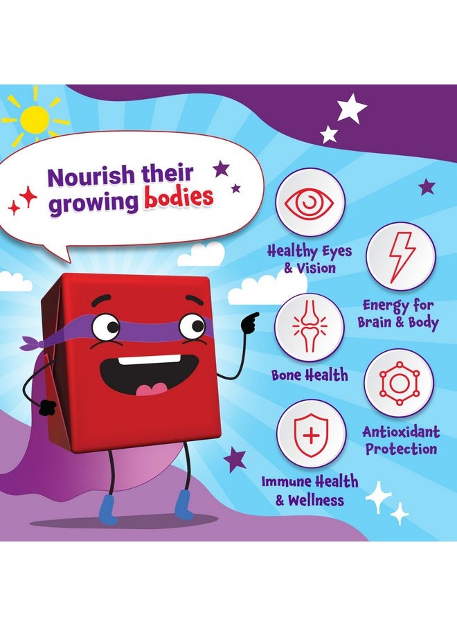 Force Factor Force Factor Kids Multivitamin Super Chews, Kids Vitamins to Support Wellness, Immune Health, Eye Health, & More with 18 Vitamins, Minerals, & Antioxidants, 2-Month Supply, Multi-Flavor, 60 Soft Chews  - Image 2