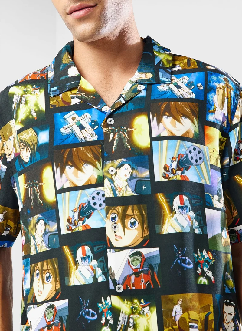 HUF Screenshots Resort Shirt