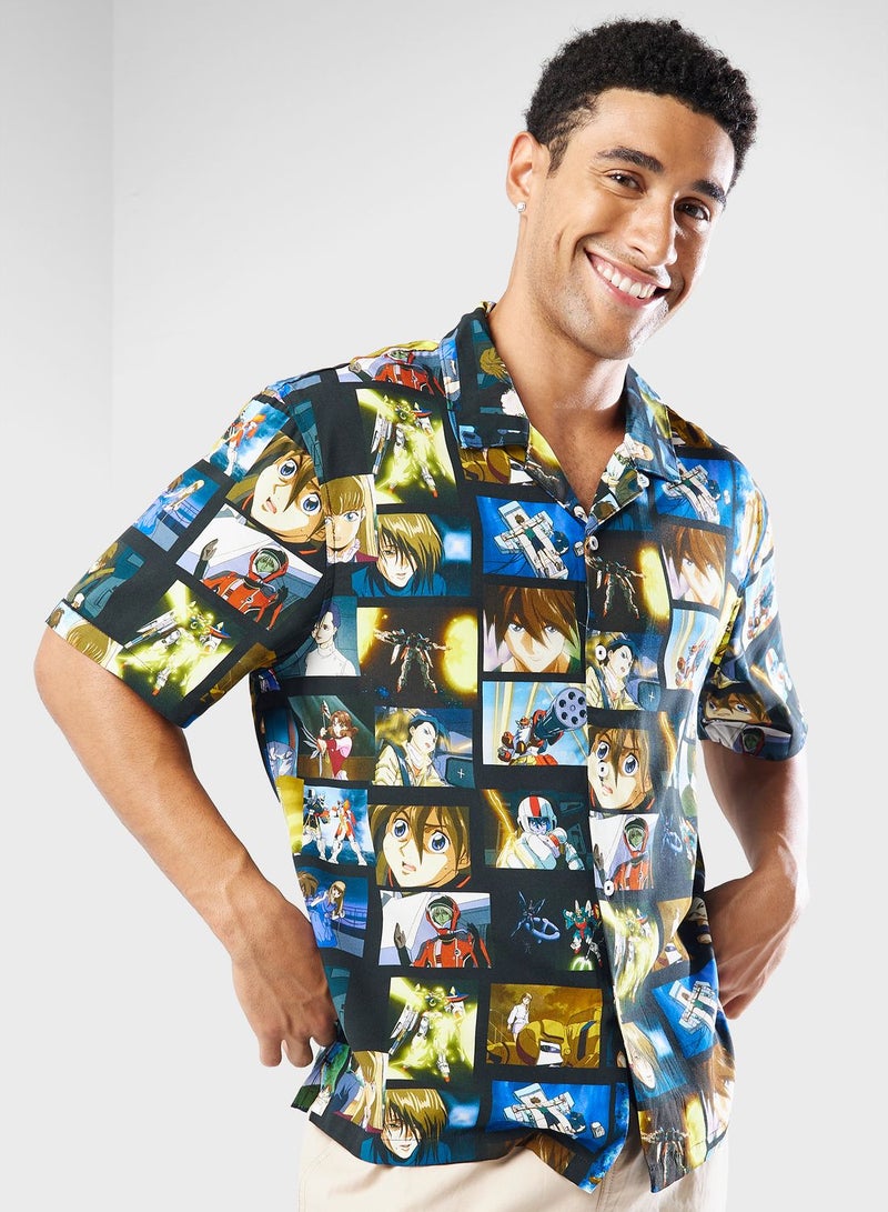 HUF Screenshots Resort Shirt - Image 1