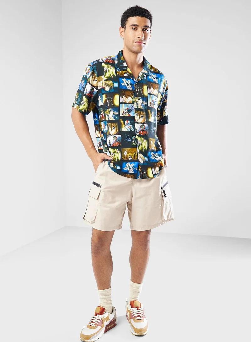 HUF Screenshots Resort Shirt