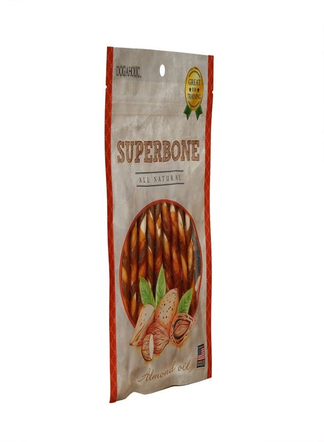 DOGTOWN Superbone Sticks for Dogs (9 Sticks) It's 100% Natural & Safe (Almond Oil, Pack of 1) - Image 1