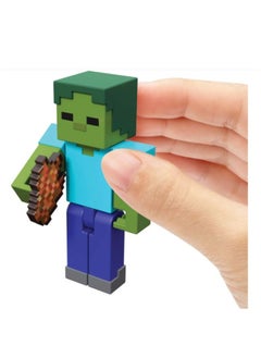 MINECRAFT Minecraft Craft-A-Block Zombie Core Figure  - Image 4