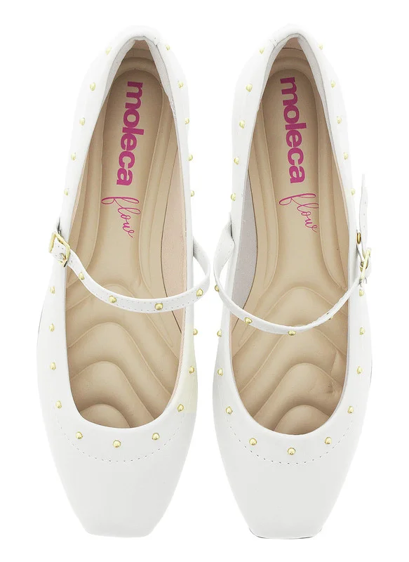 MOLECA Stylish Ballerina Shoes for Women and Girls – Lightweight Flat Slip-On Flats | Casual Comfort Shoes | Soft Insole Dressy Footwear | Ideal for Office, School, Travel & Daily Wear