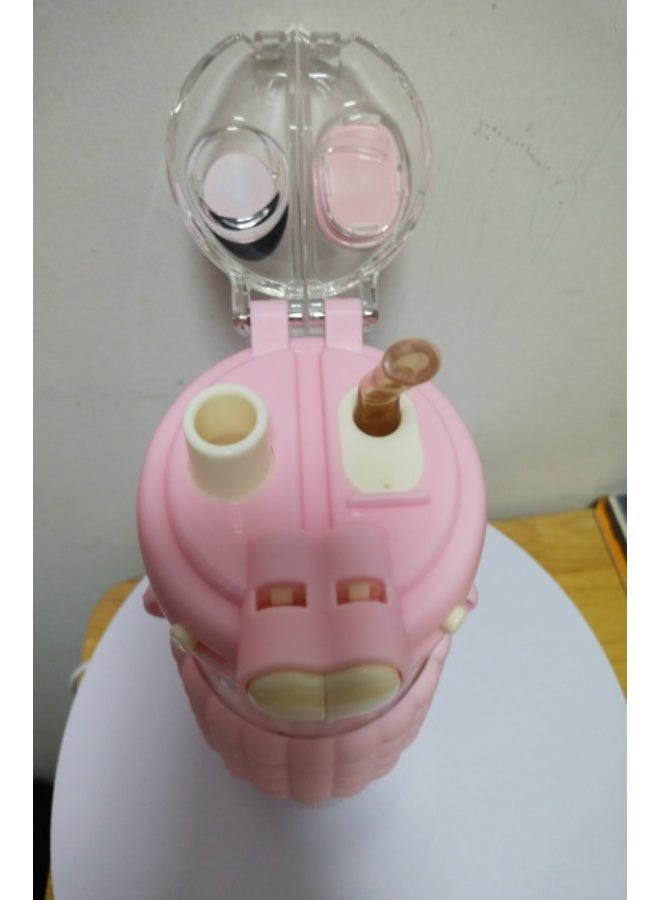 Cartoon Water Bottle with Two Spouts - Image 3
