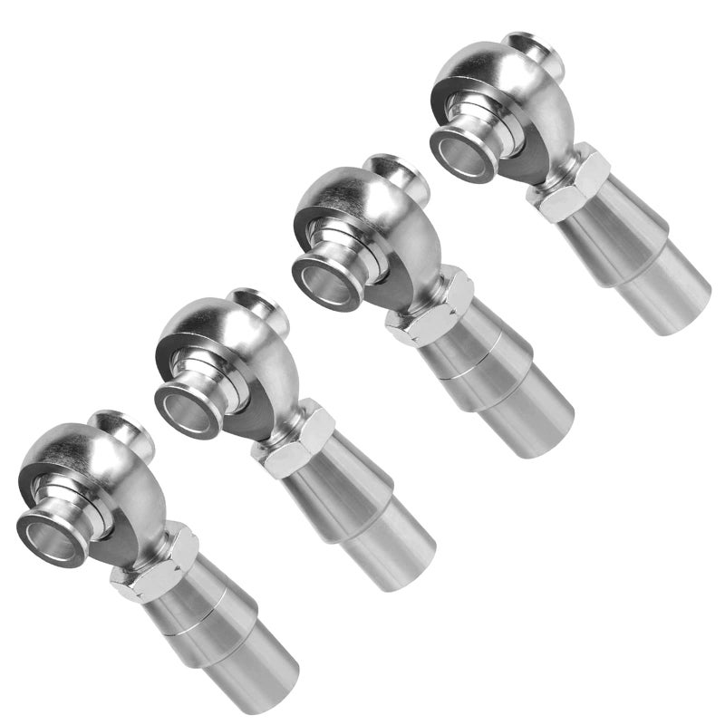 GaiRen 34 Heim Joints Rod End Kit 750 Chromoly Joints Panhard kit Right and Left Hand Thread 4 Pack