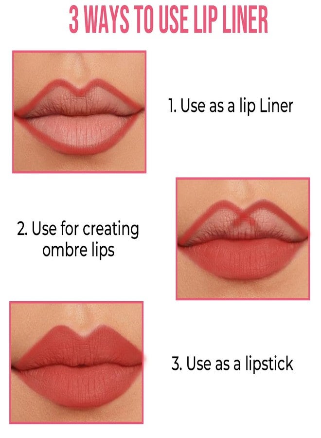 INSIGHT Glide On Lip Liner - High Key| Intensely Pigmented | Ultra Smooth Texture | Long lasting Formula | Weightless Formula - 0.3 g - Image 3