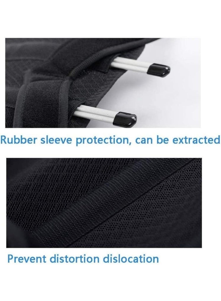 مصحح العمود الفقري الاحترافي وحزام دعم القوام - نظام محاذاة هيكلي متطور للرجال والنساء - دعامة ظهر عالية الأداء لاستقرار الكتف والفقرات القطنية - حل هندسي لوضعية عمود فقري صحية - Image 5