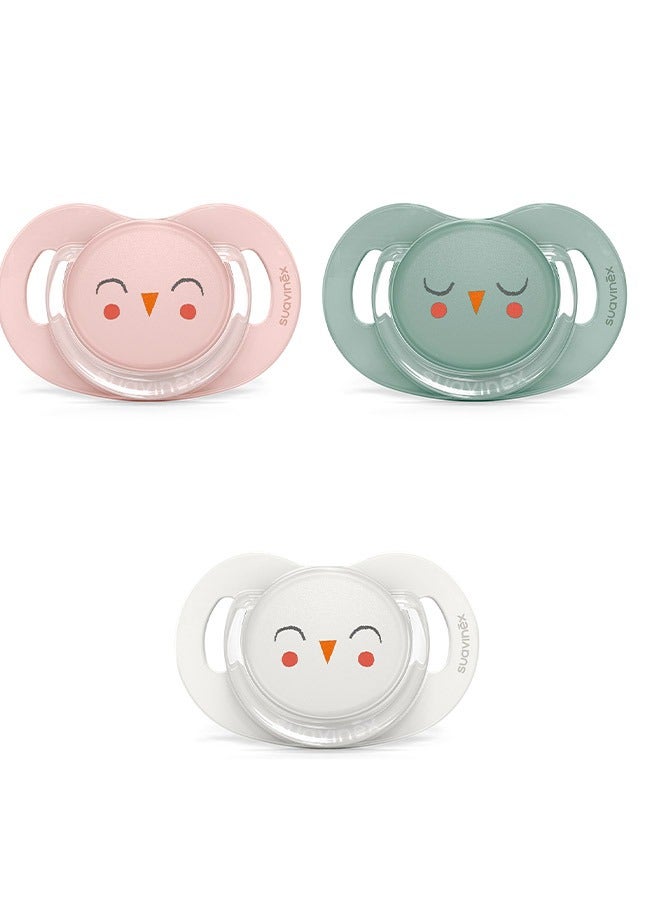 Suavinex Premium Soother|+6-18M|Owl Green|Physiological - Image 4