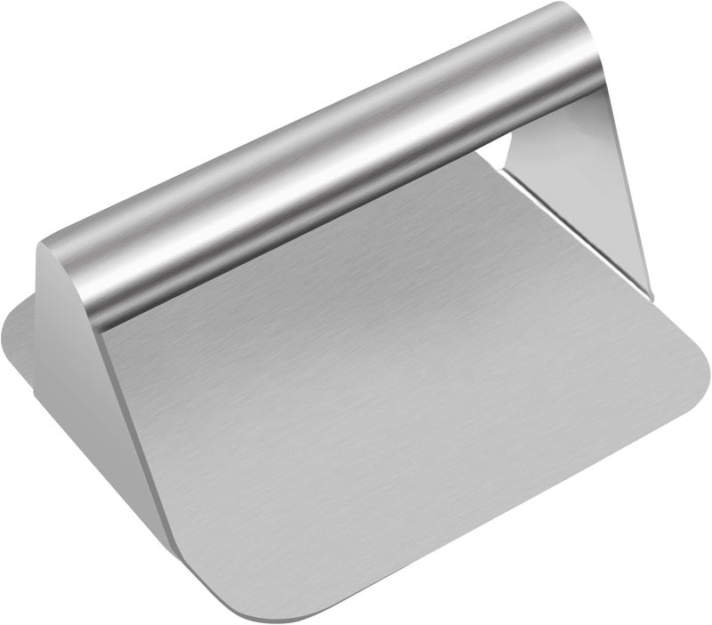 Istara Stainless Steel Burger Press Patty Maker Hamburger Press Flat Bottom with Cool Handle for Cooking Grilling NonStick Dishwasher Safe Grilling Accessories - Image 1