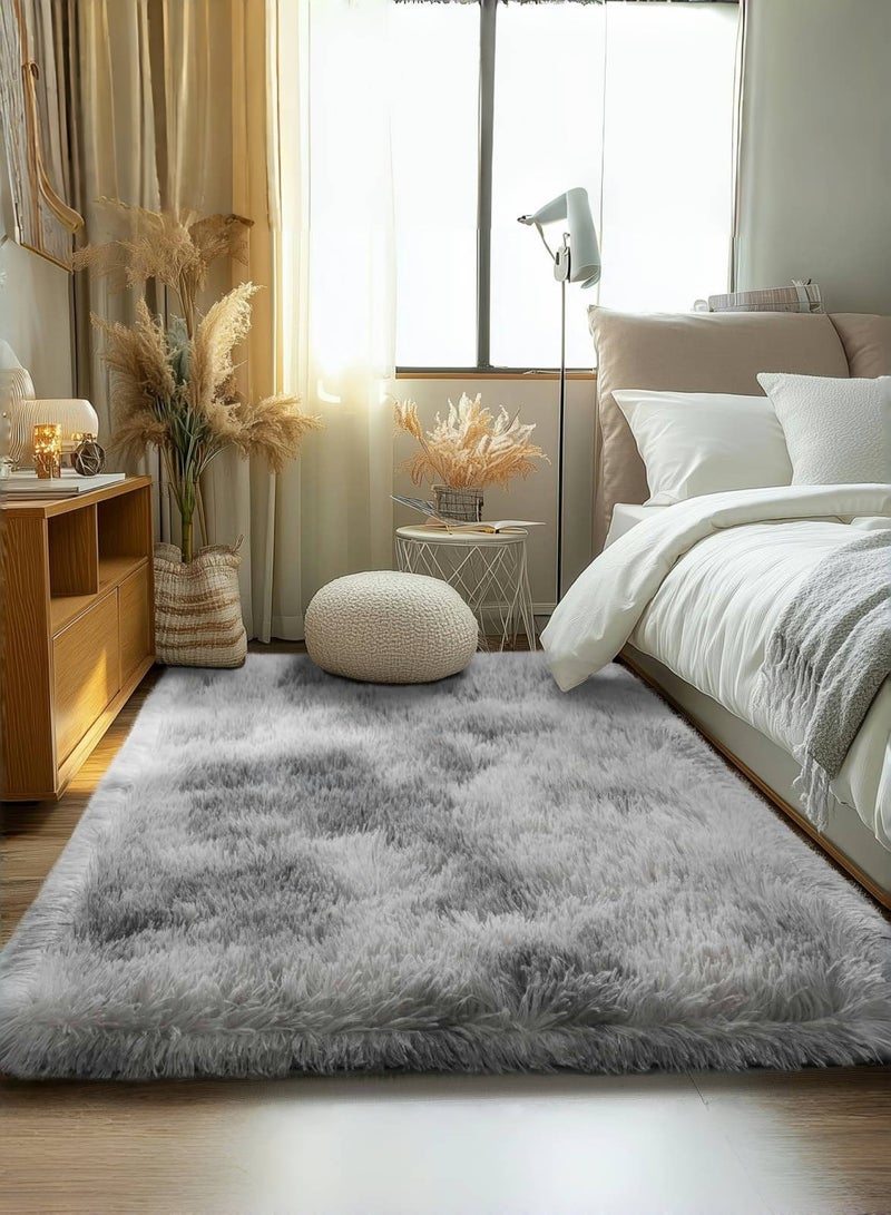 CHU DAI Luxury Large Area Rug Hotel Grade Ultra Soft Plush Fuzzy Non-Slip Carpets for Nursery  Living Room Bedroom Hypoallergenic Baby Safe  - Image 3
