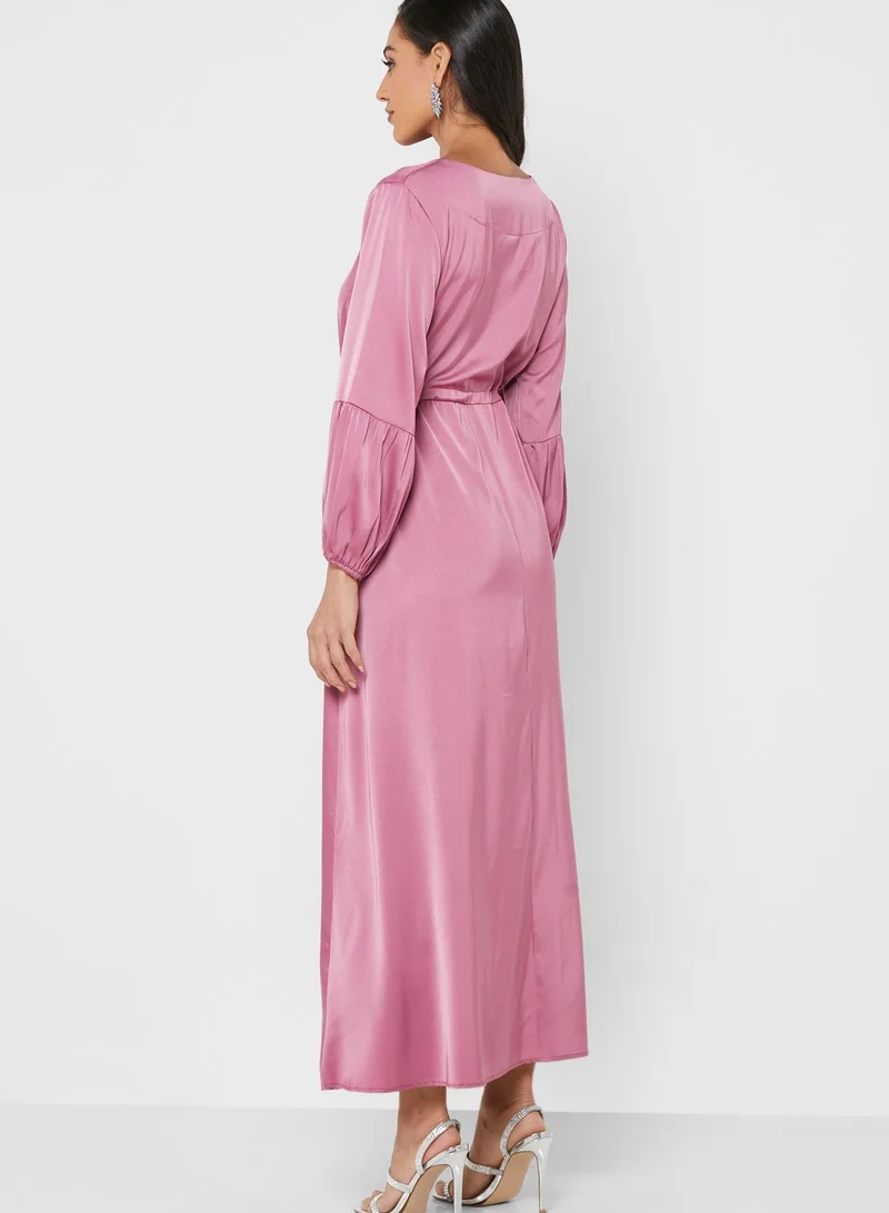 Khizana Puff Sleeve Dress