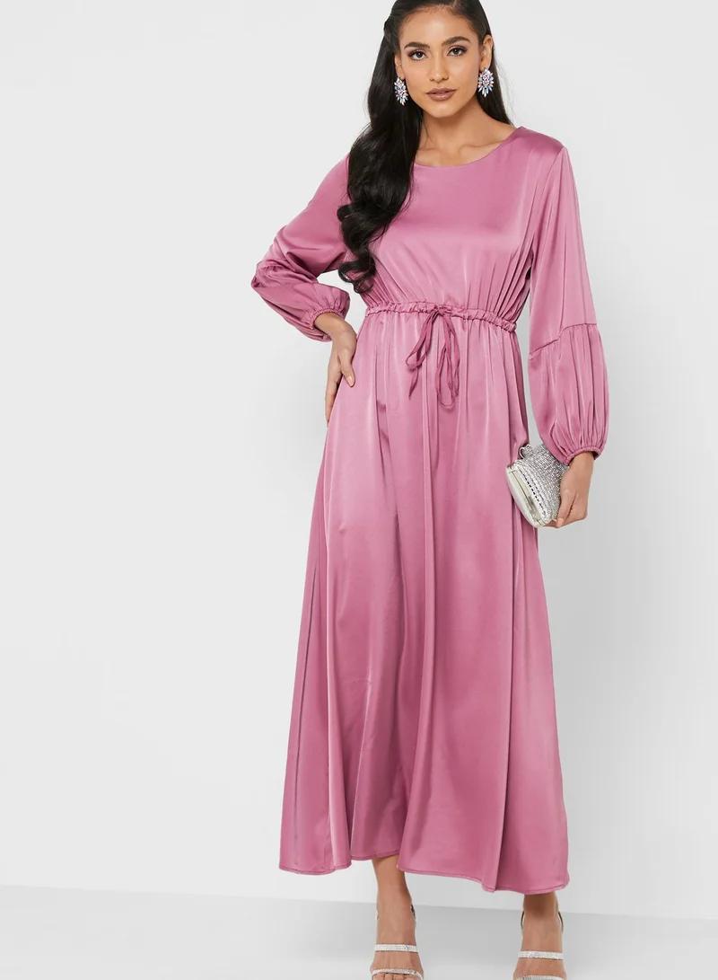 Khizana Puff Sleeve Dress