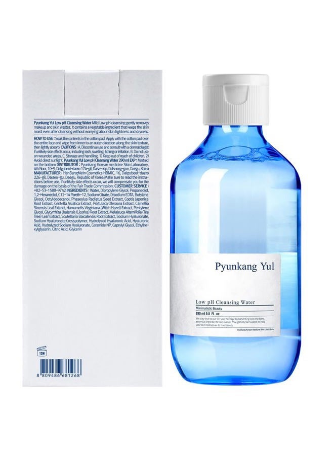 PYUNKANG YUL PKY Low pH Facial cleansing washes(water type)Makeup Remover Face Cleanser with Witch Hazel and AHA - Cica, Tea Tree Extract Natural Ingredients Calming Cleanser Ceramide Micellar Water 9.8 Fl Oz  - Image 2