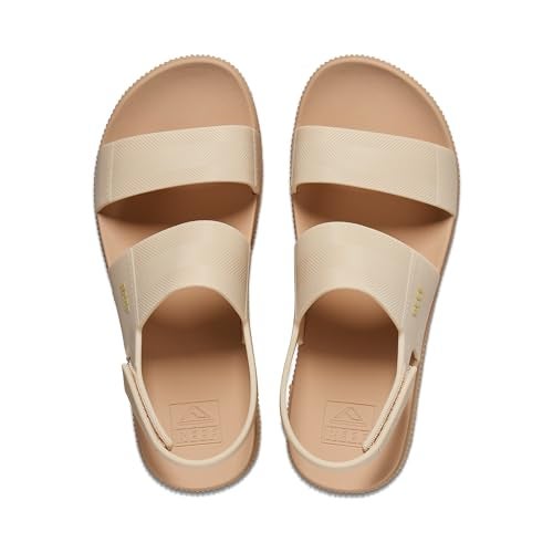 REEF Womens Sandals, Water Vista Higher, Sand Lime, 10 - Image 5